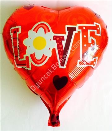toptan folyo balon kırmızı kalp love yazılı ,Toptan Satış