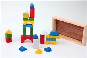 toptan ahşap oyuncak 30 parça mini renkli blok ,Toptan Satış