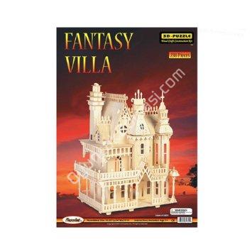 toptan ahşap puzzle fantasy villa G-DH004 ,Toptan Satış