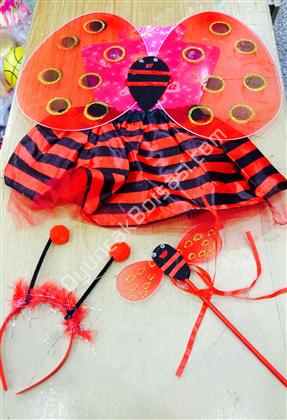 Etekli uğur Böceği kanat seti 23 Nisan kostümleri ,Toptan Satış
