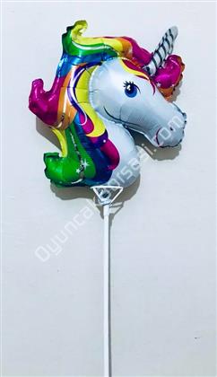 Unicorn model toptan çubuklu folyo balon  ,Toptan Satış