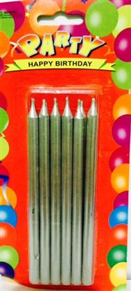 toptan doğum günü mumu kalem model kurşuni renk ,Toptan Satış