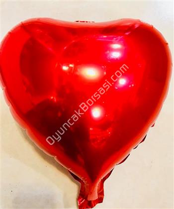 Kalp Folyo Balon Mini kırmızı ,Toptan Satış