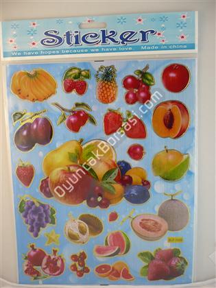 Toptan Sticker Meyve Modeli blf-1039 ,Toptan Satış