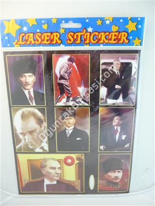 Toptan Sticker Atatürk Modeli ,Toptan Satış