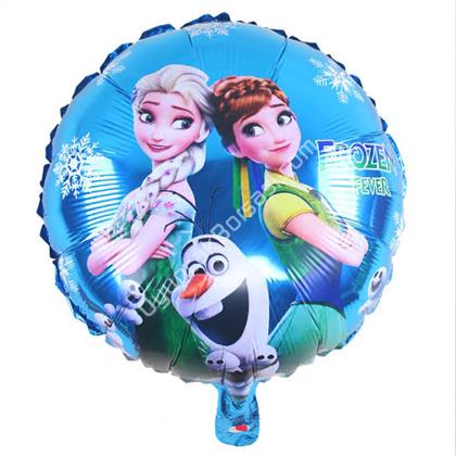Toptan Folyo balon Yuvarlak Frozen anna olaf mode ,Toptan Satış