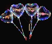 Işıklı Ledli Balon Kalp Model, Toptan Satış
