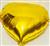 Altın Rengi Kalp Folyo Balon ,Toptan Satış