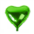 Yeşil Renk Kalp Folyo Balon ,Toptan Satış