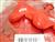 Toptan Kalp Balon Karışık Baskılı Kırmızı Renk