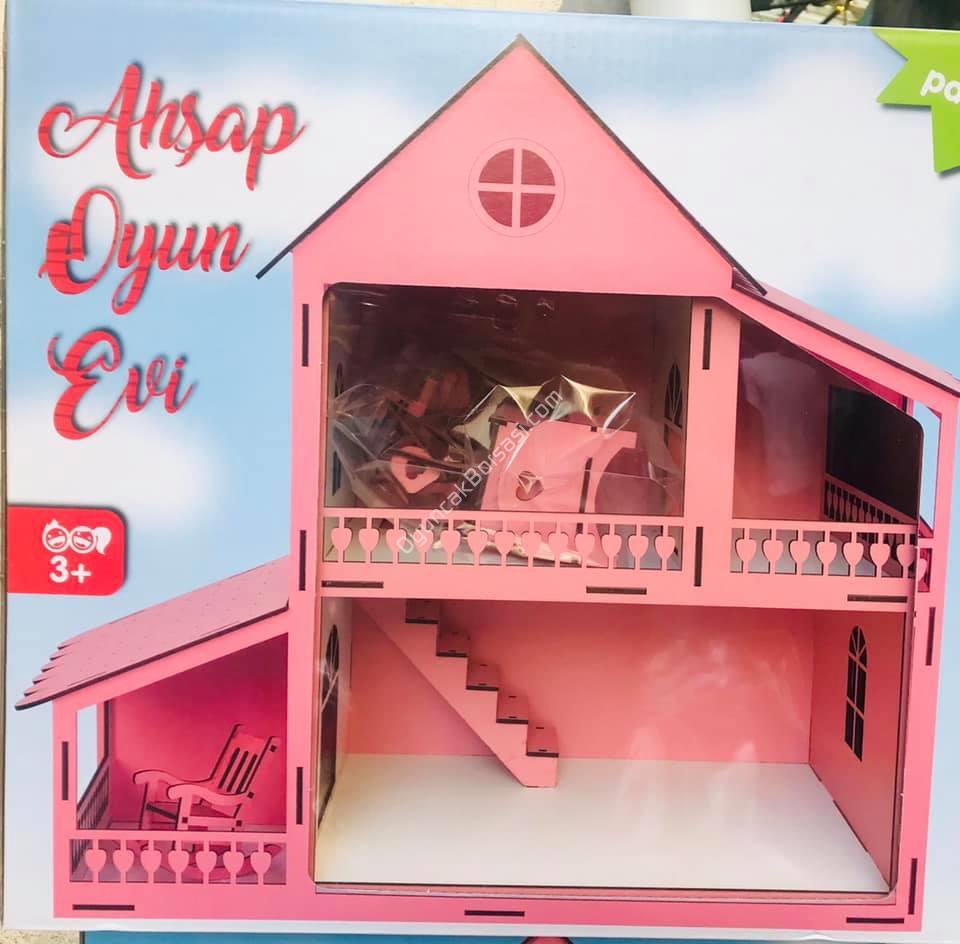 Pembe Barbie Ev 45 cm Eşyalı ,Toptan Fiyatları ,Kız Oyuncakları 75,00 TL